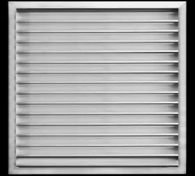 Lo-2630 Hvac Premium 26 Inch W X 30 H Aluminum Exterior Gable Anodized