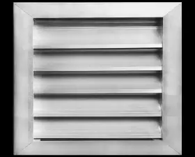Lo1412 Hvac Premium 14 Inch W X 12 H Aluminum Exterior Gable Louver Vent For Walls