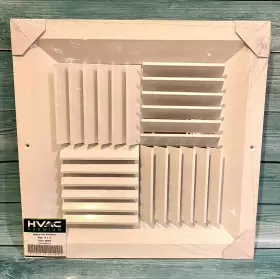 Mcsb1212 Hvac Premium Modular Core Directional Adjustable Ceiling Vent Grille 12 Inch X Aluminum