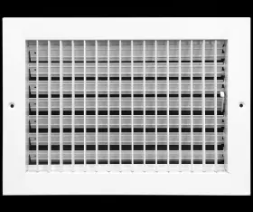 Mfasca128w Hvac Premium 12 Inch W X 8 H Adjustable Air Supply Diffuser White