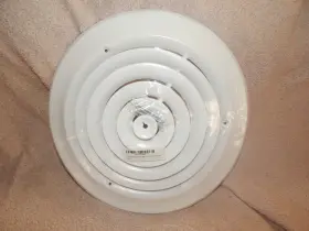 Mfcd10rwa Hvac Premium 10 Inch Round Ceiling Diffuser - Vent Duct Cover White Fba