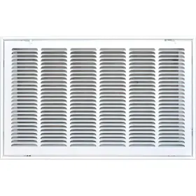 Rfg3012 Hvac Premium 30ftft X 12ftft Steel Return Air Filter Grille For 1ftft - Easy Plastic Tabs