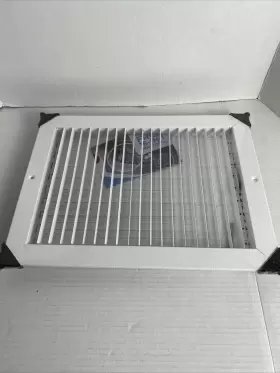 Sv1410fba-1 Hvac Premium Adjustable Supply Grille 14 X 10 - White