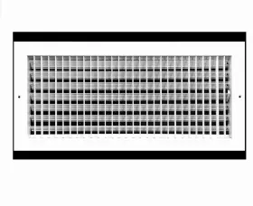 Sv208 Hvac Premium 20 Inch W X 8 H Adjustable Air Supply Diffuser White Grille Register