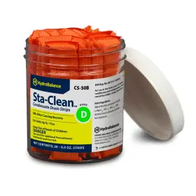 Cs-50b Hydro Balance Cs-50 Sta-clean Condensate Drain Pan Strips # Hvac Up To 1 Ton Jar Of 20