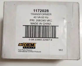 1172028 Icp Transformer Factory Oem Part 40 Va 60 Hz