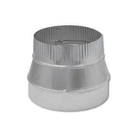 Imperial Gv0825 9 In X 8 Galvanized Steel Furnace Pipe Reducer