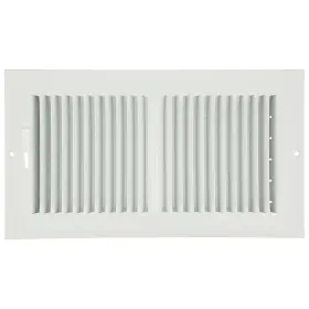 Lb5110 Imperial 6x12 White Sidewall Ceiling Vent Cover 2-way Register Air Duct Grille