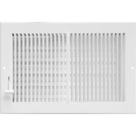 Rg0299-b Imperial Rg0299 Multi-shutter Register 7-1/4 In L 13-1/4 W Steel White