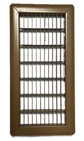 Rg1115 Imperial Heavy Duty Brown Floor Return Air Grille - 6 Inch X 14 Brn #2