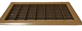 Rg1115 Imperial Heavy Duty Brown Floor Return Air Grille - 6 Inch X 14 Brn #3