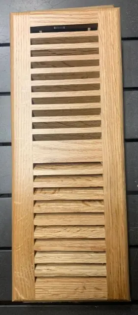 Rg2195 Imperial Mfg 4 Inch X 12 Oak Finished Floor Heat Registers Vents - Pack Of #3