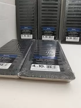 Rg3439 Imperial Lot 5 Montezuma Floor Register Vents 4 Inch X 10 Black Iron #3