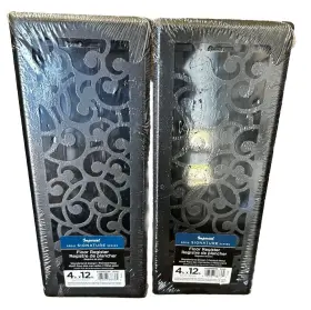 Rg3460 Imperial Floor Register Black Iron Wonderland 4 Inch X 12 2 New