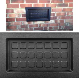 Inc. 744110935073 Crawl Space Recessed Foundation Vent Cover - Fits 8 Inch H X 16 W Openings Dur
