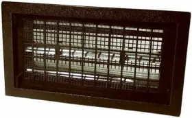 Cecominod079813 Inc Rabl Heavy-duty Automatic Foundation Vent Black 50 Inch