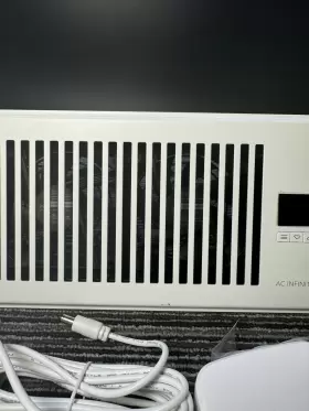 Ac-rbf4-w Infinity Ac Airtap T4 Quiet Register Booster Fan System - White 4x10 #3