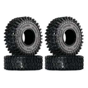 Injora Yqt-1011 1.0 Tires - S5 Rock Terrain Crawler For Trx4m Scx24 Ax24 Fcx24 Upgrade