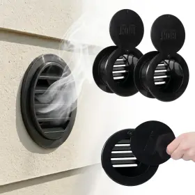 Ift-export-bk2 Iron Forge Tools Garage Door Vent Kit - 4 Inch Exhaust Port For Car Ventilatio