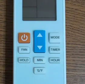 Nt-03b Islandaire Remote Control For Air Conditioner/heater - White