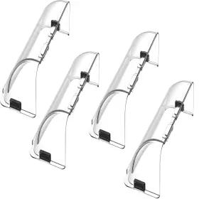 Jazalz 712111208535 4 Deflectores De Aire Acondicionado Magn Tica Ajustable 8.5 A 15 Pulgadas Calor