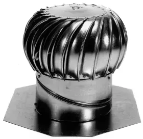 Gt-12 Jensen 035358385004 Lomanco Galvanized Turbine Vent