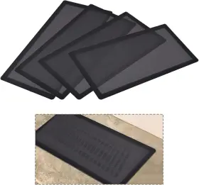 Jepelus 705353806360 4 Pack Floor Vent Covers For Home 5 Inch X10 Magnetic Register Cover