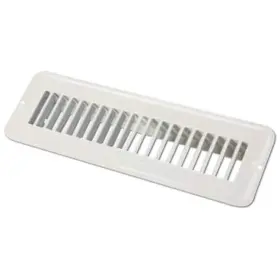 02-28925 Jr Products 756815289252 Undampered Floor Register - 2 Inch X 10 White #2