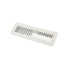 02-28925 Jr Products 756815289252 Undampered Floor Register - 2 Inch X 10 White