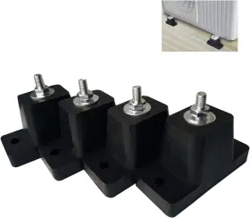 Jzkj 744110660753 Air Conditioner Mounting Rubber Pads Bracket Use For Outdoor Units Mini Split &