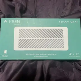 Sv01-410 Keen Home Smart Vent 4 Inch X 10 Floor Wall And Ceiling. Smartphone Controlled