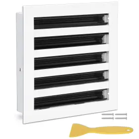 Kelegaan 749874585304 10x10 Modern Ac Vent Cover White Aluminium Slot Diffuser Low Noise For Ceiling