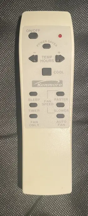 309342608 Kenmore Ac Air Conditioner Remote Control