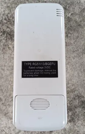 Rg51i38 Keystone Rg51i38/bgcefu Air Conditioner Remote Control #3