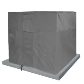 Khomo Gear 445016458446 Grey Air Condition Heavy-duty Weatherproof Protector Cover