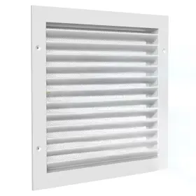 Kiwdzfu 445048815828 2pcs 12 X Aluminum Gable Vent With Screen Stylish Design Enhance Air Circulat