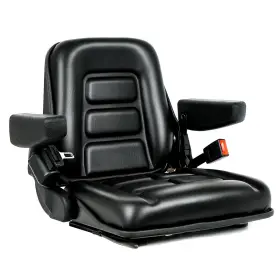 Ys0200 Kl Seating Ticsea Universal Forklift Seat Tractor With Adjustable Angle Back Armr