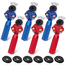 Ca-hc8023-25-3 Kootans Glad Hands Set With Service Emergency Hand Anodized Aluminum Extension
