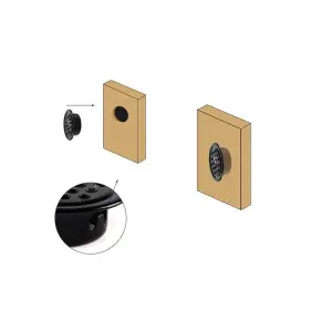 Kuuguu 791405343594 20pcs 1 Inch Round Air Vents Stainless Steel Mesh For Cabinets And Bathrooms #3