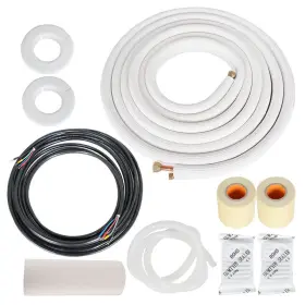 Qs442768qr Lablt 25ft 1/4 Inch -1/2 Split Heat Pump Systems Cooling Connection Pipe Install Kit