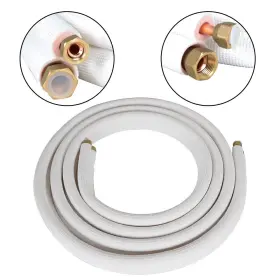 Law165990 Labwork Mini Split Heat Pump Systems 16 Feet 3/8 Inch - 5/8 Dia Install Kit White