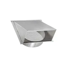587nds Lambro Aluminum 10 Inch Round Wall Fresh Air Inlet Cap