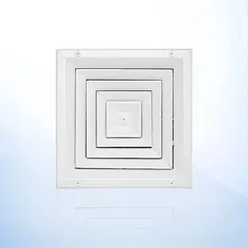 Laminaire 709043837309 10 Inch X Duct Hole 11.6 Face 4-way Extruded Aluminum Fixed Core A