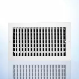 Laminaire 709843566232 Premium Aluminum Wall Vent Cover - 14 X 8 Inch Ac Grille With Adjustable Blad