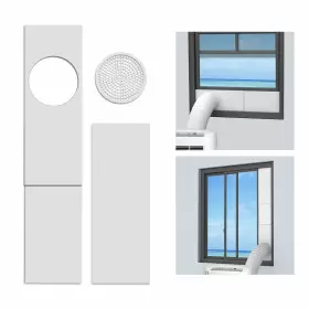 Lbg Products 795749426241 Portable Air Conditioner Window Seal Plates Kit Vertical Ac W Inch