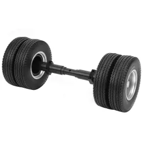 Leapiturechrs3pze85 Leapiture Rc Trailer Axles Non Powered Rear Axle Tire 10 Hole Wheel Hub Fit For 1/14 Tr