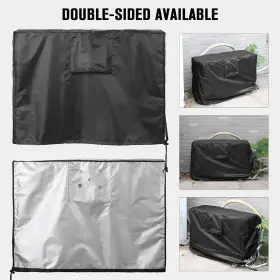 Leetin 313034746739 Mini Split Air Conditioner Cover For Outdoor Condenser 32.2 X 13.7 22.8 Inches #3