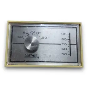 17g1701 Lennox Vintage Thermostat Very Worn Untested 9336 E8 #3