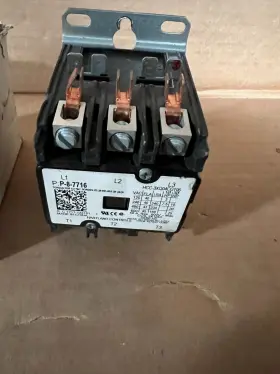 3100-30q1008cl Lennox 38113 P-8-7716 3-pole Contactor 40a 24v Coil Tyco #2
