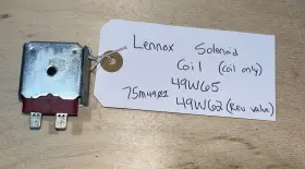 75m4901 Lennox Reversing Valve Solenoid Coil 75m49 49w65 49w62 Used